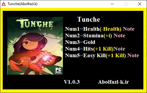 Tunche v1.0.3 Trainer +5