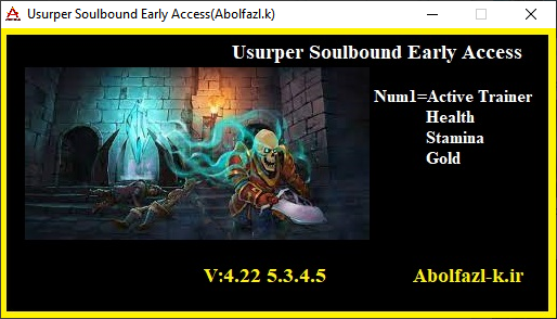 Usurper: Soulbound v4.22 5.3.4.5 Trainer +3