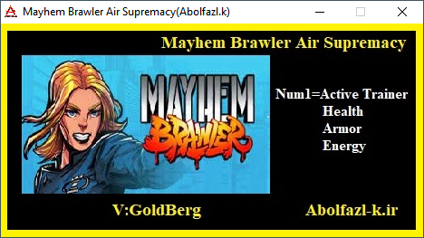 Mayhem Brawler 2.0 Air Supremacy Trainer +3