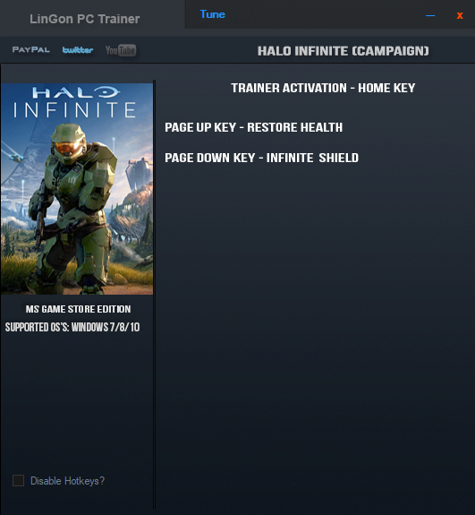 Halo Infinite (Campaign) Trainer +2