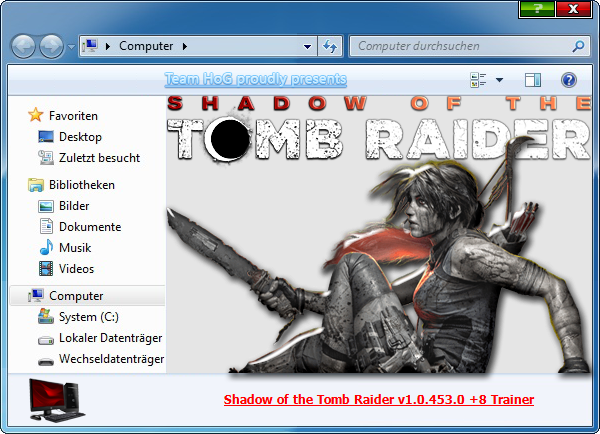 Shadow of the Tomb Raider v1.0.453.0u Trainer +8