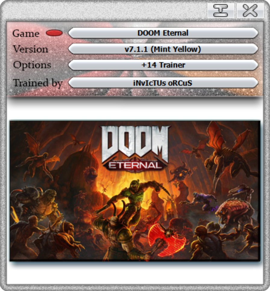 Doom Eternal v7.1.1u Trainer +14