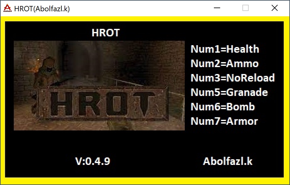 HROT v0.4.9 Trainer +7