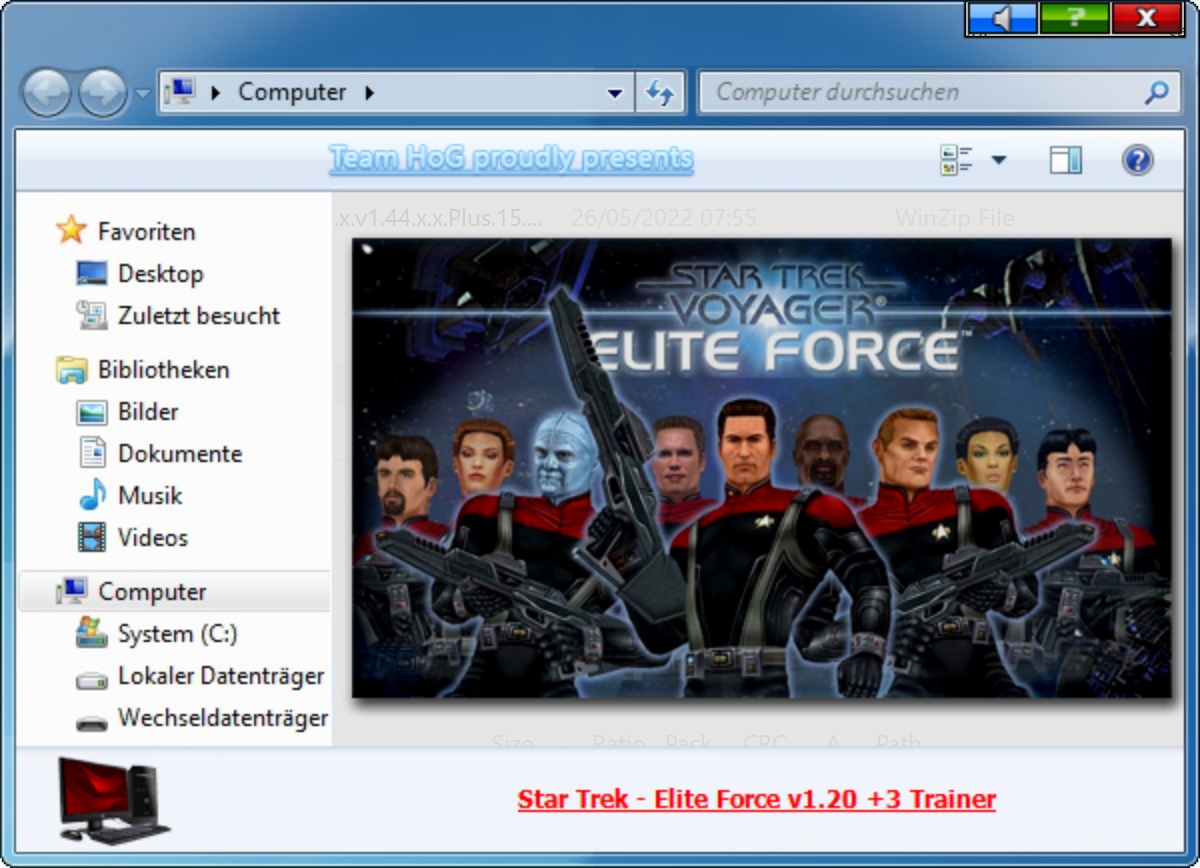 Star Trek - Elite Force v1.20 Trainer +3