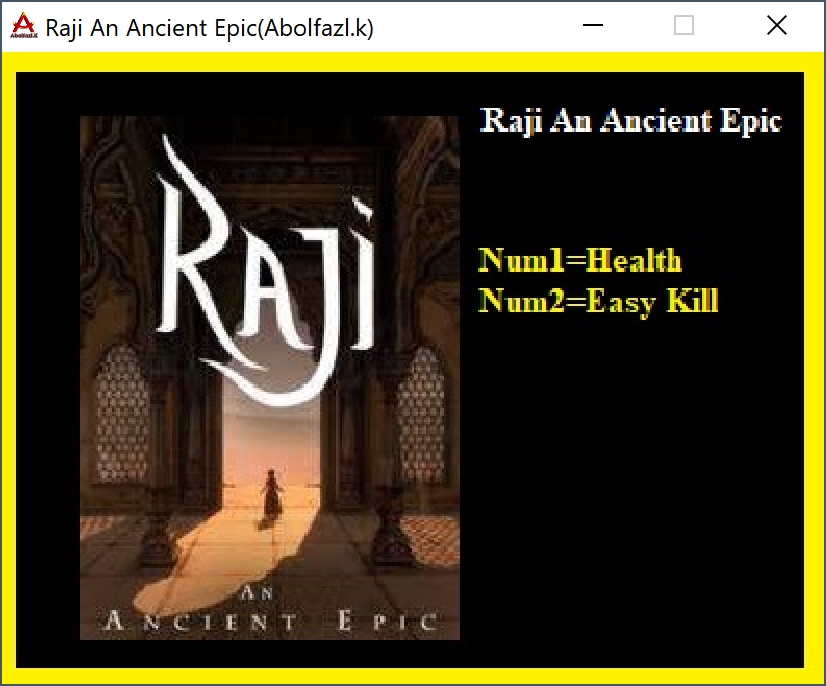 Raji An Ancient Epic v1.0.4 Trainer +2