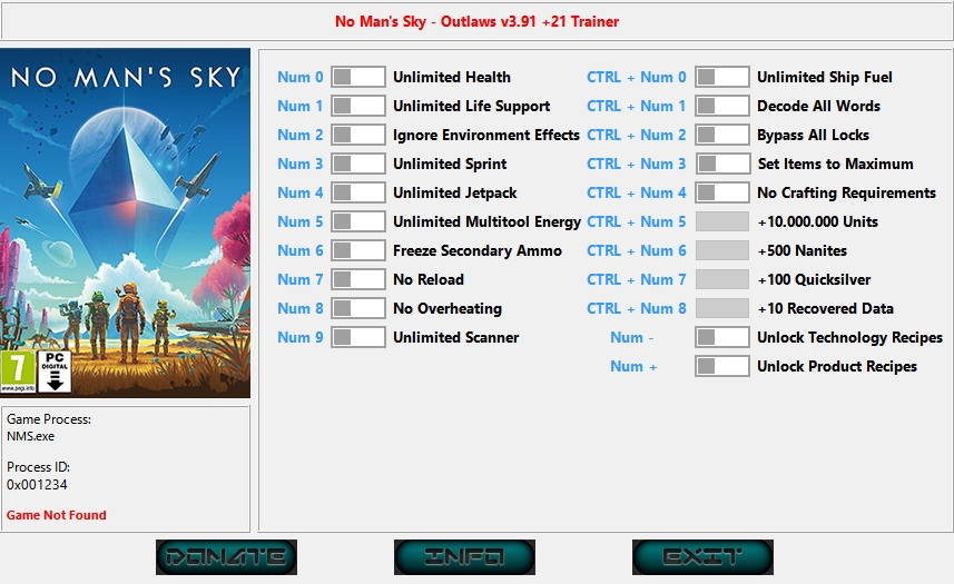 Навигационные данные no mans sky. No mans Sky трейнер. Sky коды. Секрет небес трейнер. Скай чит свечи.