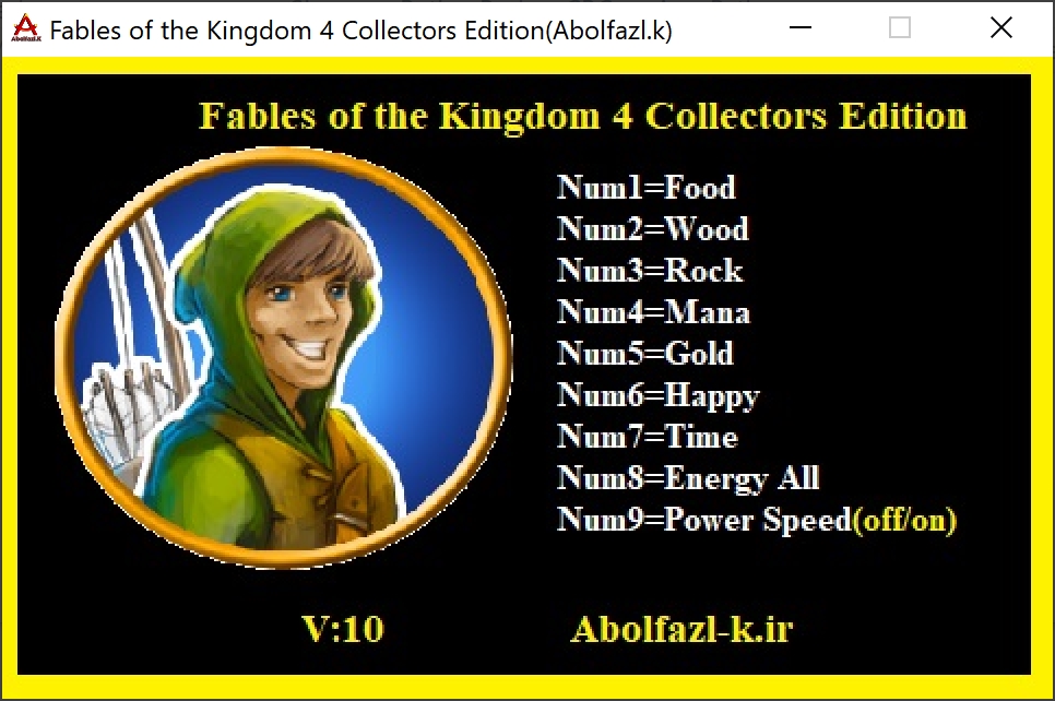 Fables of the Kingdom IV Collector's Edition Trainer +9