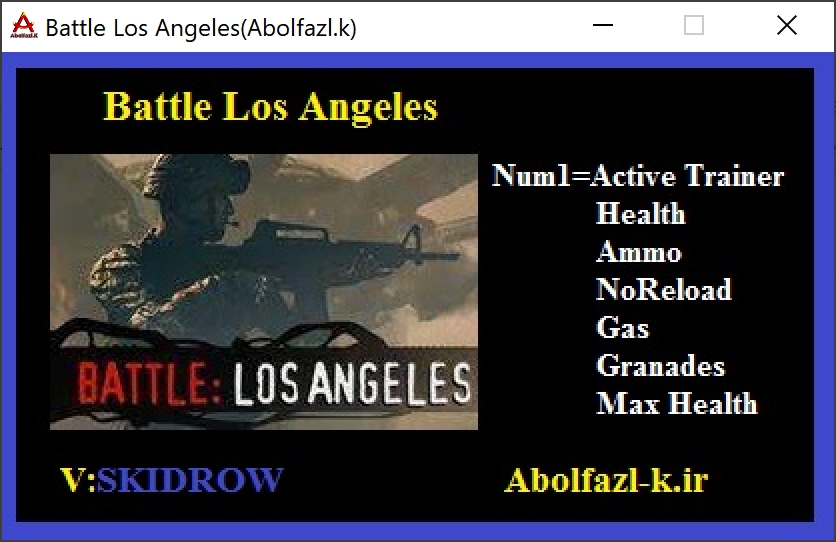 Battle: Los Angeles Trainer +6