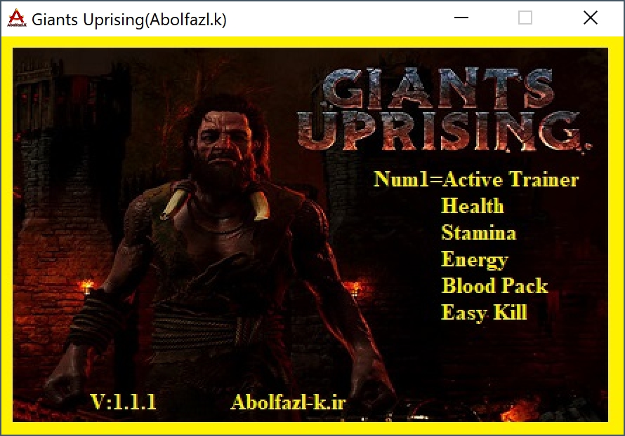 Giants Uprising v1.1.1 Trainer +5