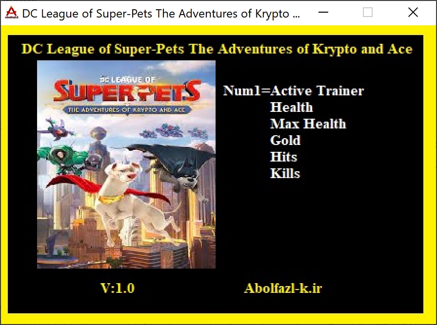 DC League of Super-Pets: The Adventures of Krypto and Ace Trainer +5