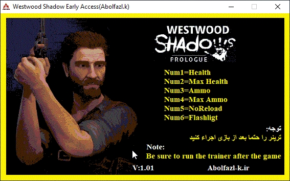 Westwood Shadow v1.01 Trainer +6