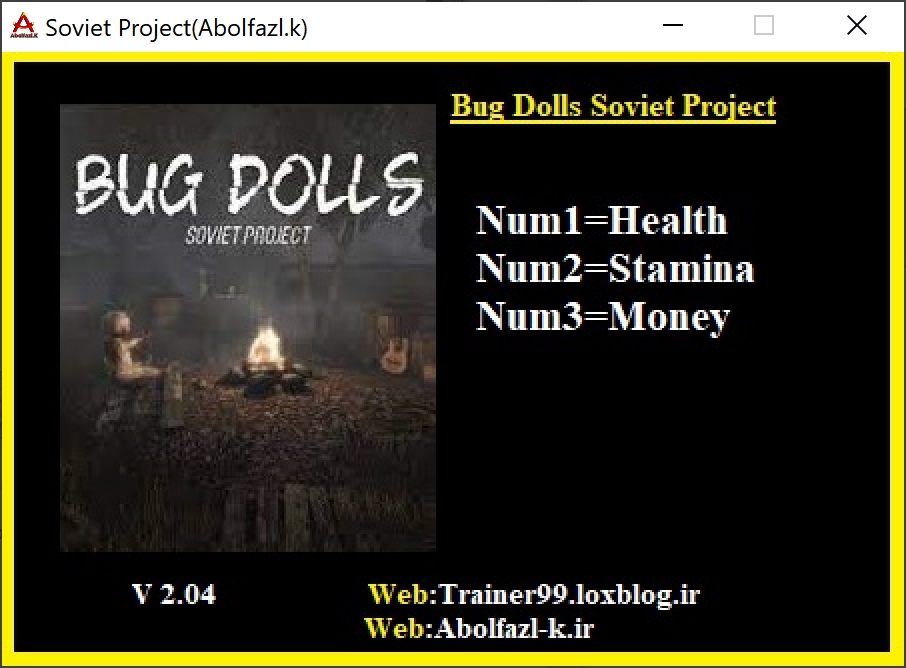 Bug Dolls: Soviet Project v2.04 Trainer +3