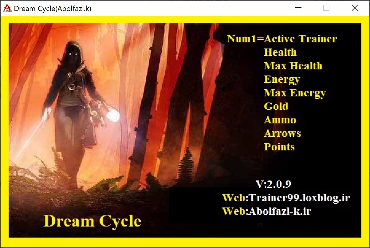 Dream Cycle v2.0.9 Trainer +8