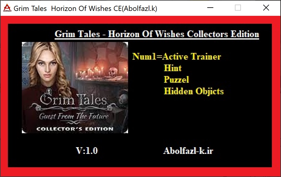 Grim Tales: Horizon Of Wishes Collector's Edition Trainer +3