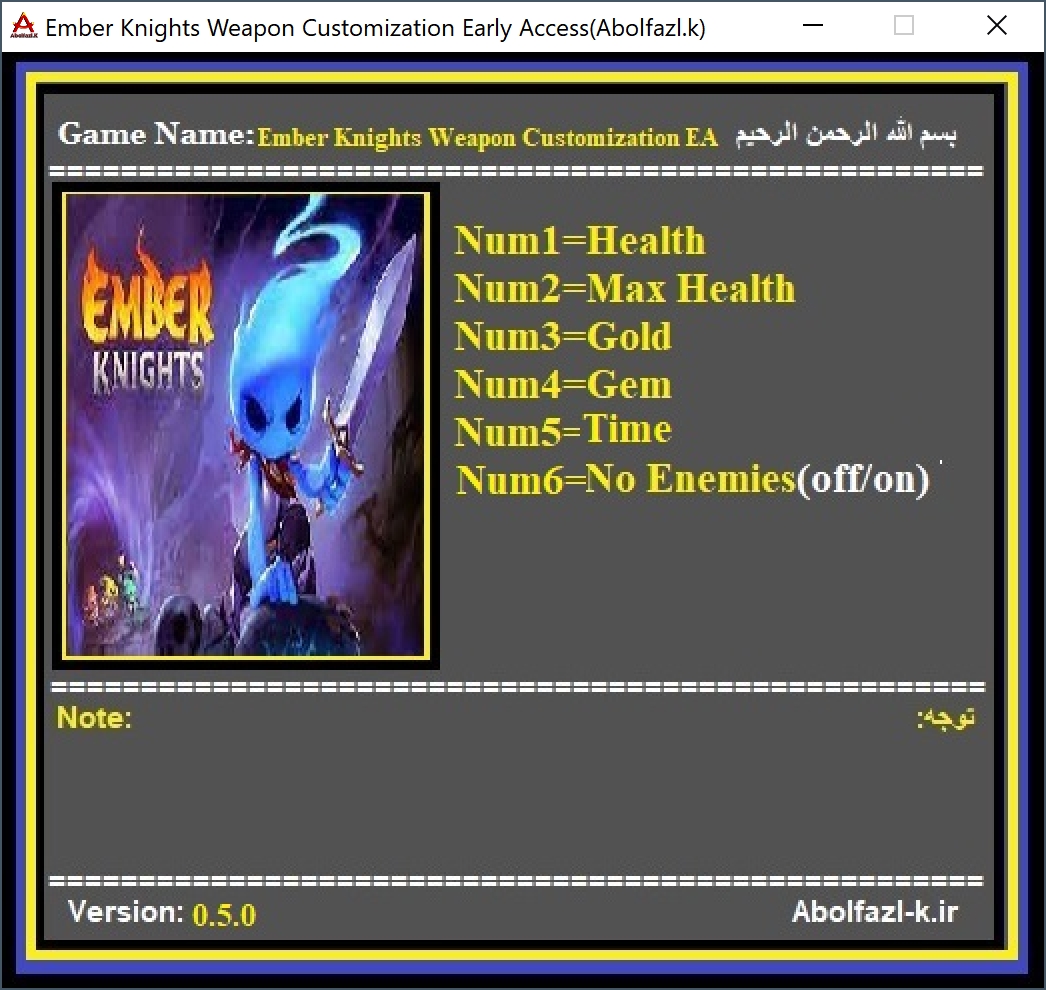 Ember Knights v0.5.0 Trainer +6