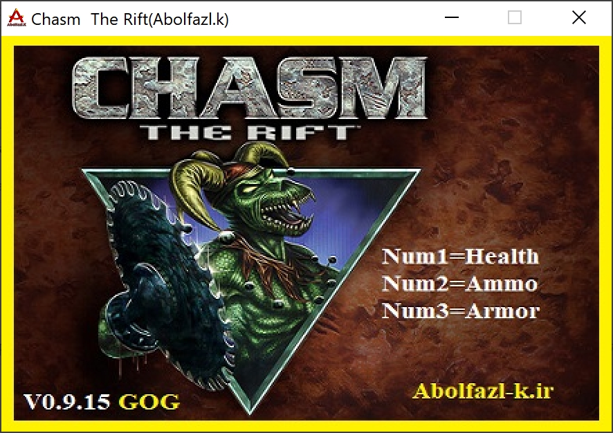 Chasm: The Rift v0.9.15 Trainer +3