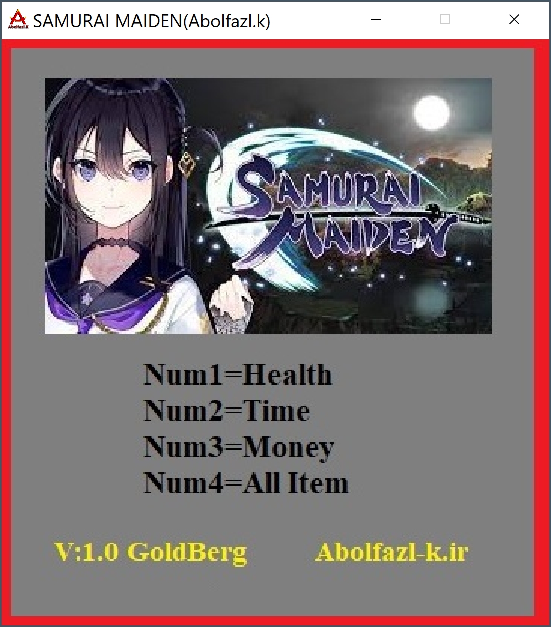 Samurai Maiden Trainer +4