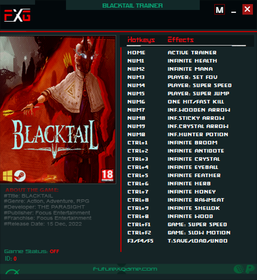 Blacktail v15.12.2022 Trainer +23