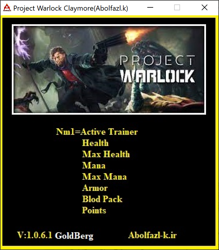 Project Warlock v1.0.6.1 Trainer +7