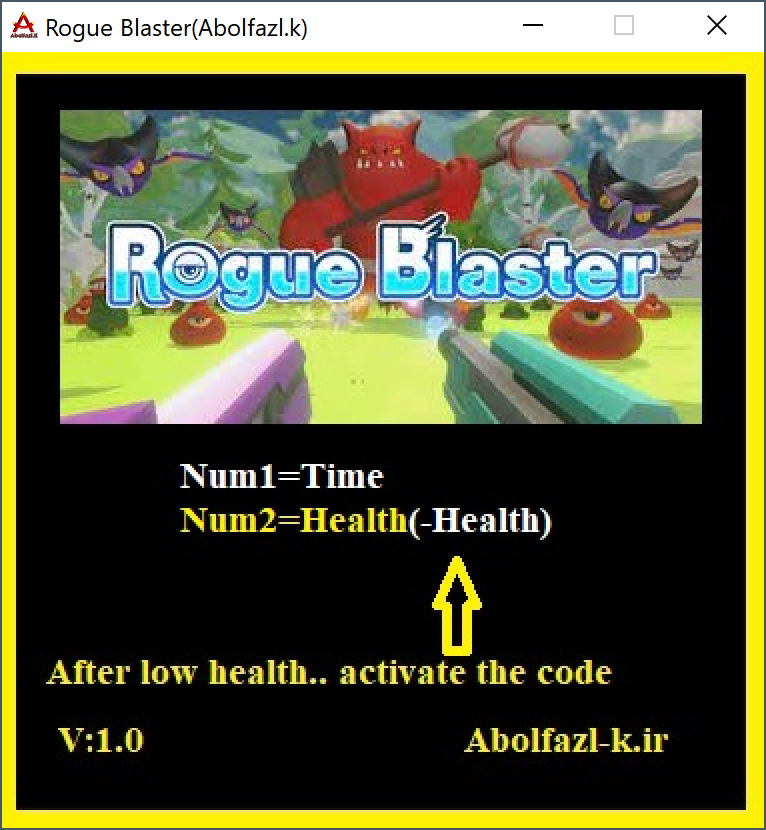 Rogue Blaster vBuild 10223586 Trainer +2