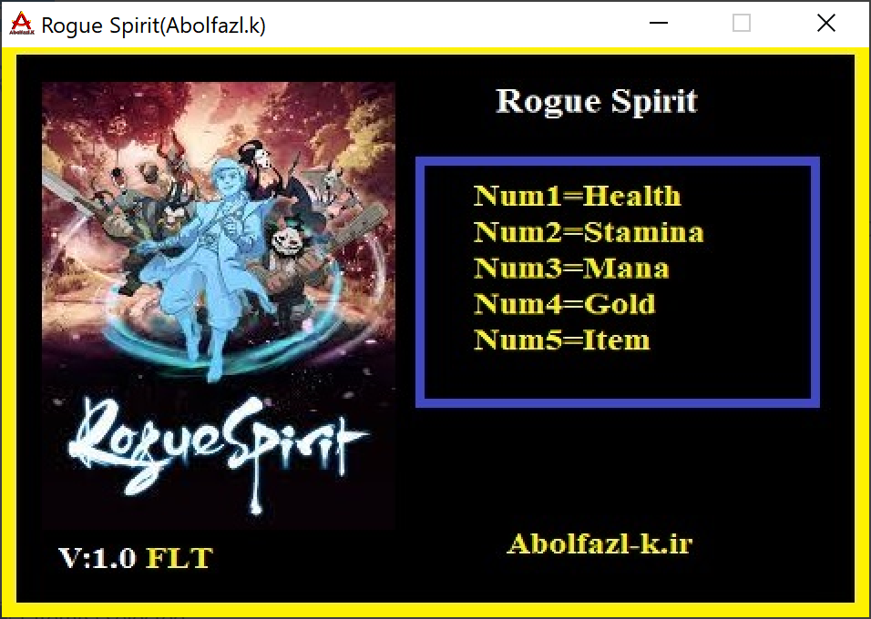 Rogue Spirit Trainer +5