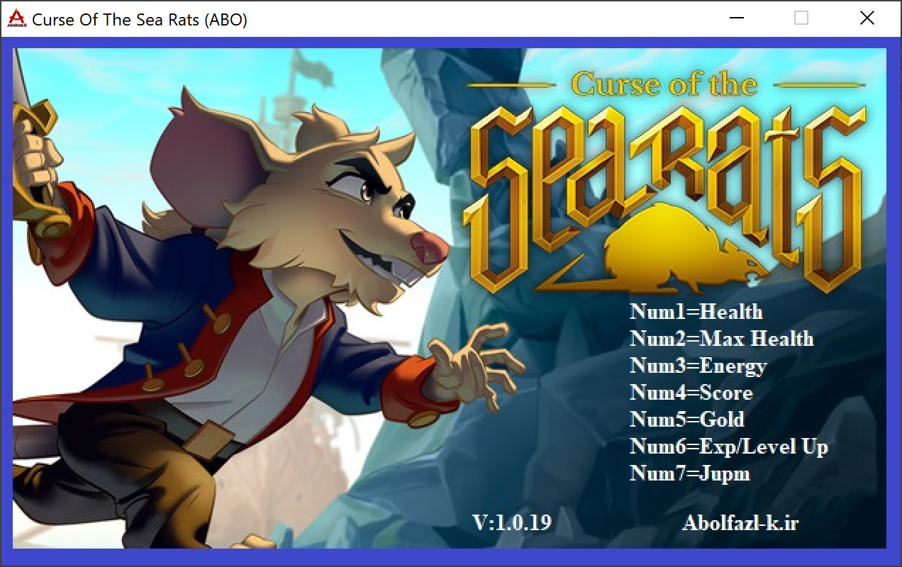 Curse of the Sea Rats v1.0.19 Trainer +7