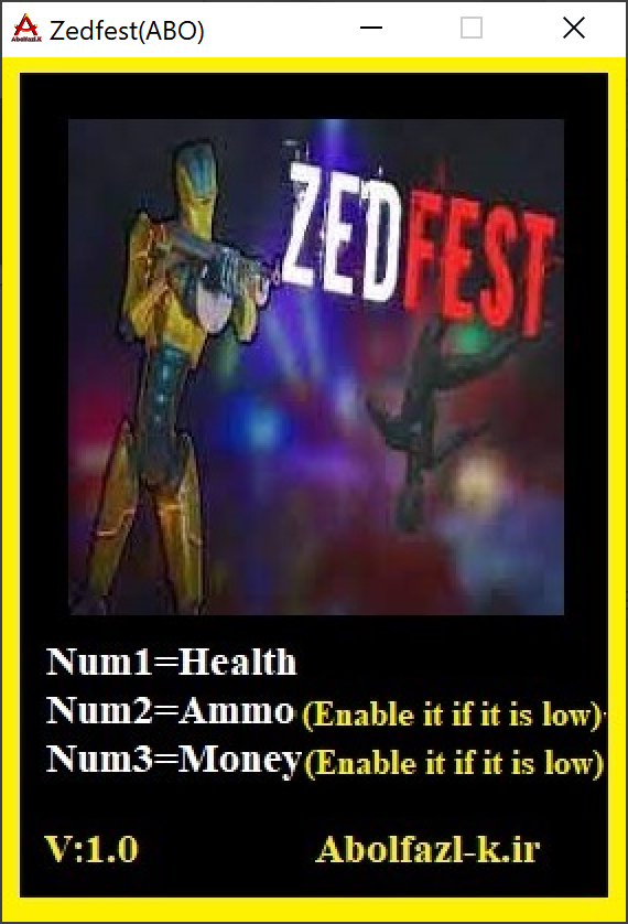Zedfest Trainer +3