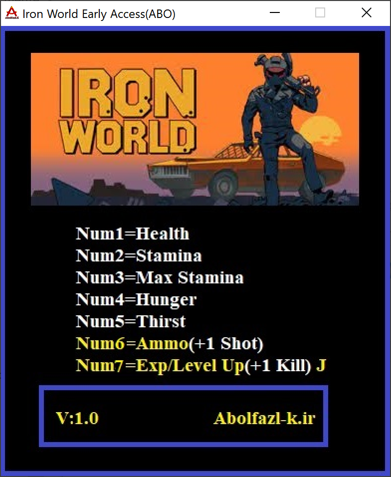 Iron World Trainer +7