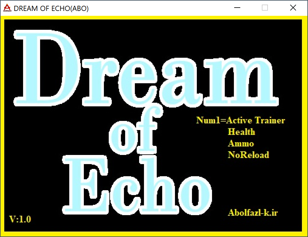 Dream of Echo Trainer +3