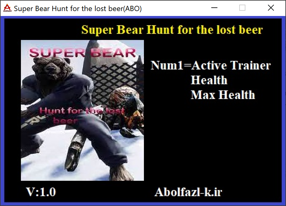 Super Bear: Hunt for the lost beer Trainer +2