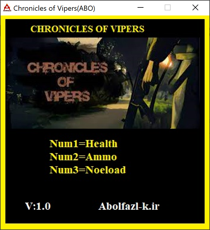 Chronicles of Vipers Trainer +3