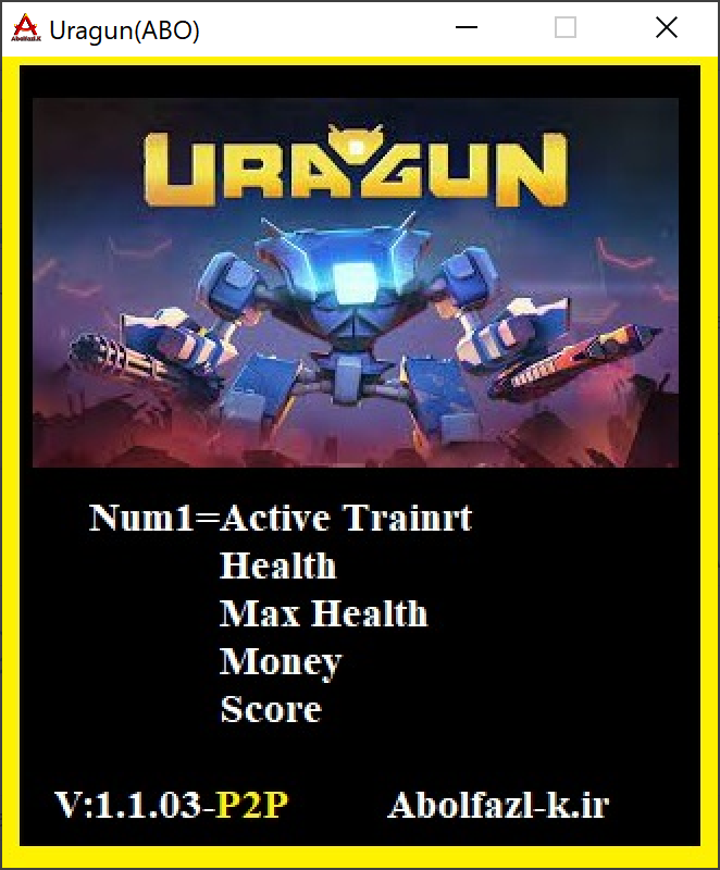 Uragun v1.1.03 Trainer +4