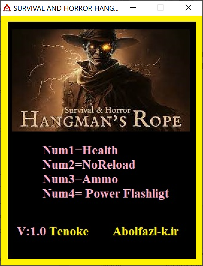 Survival And Horror Hangmans Rope Trainer +4
