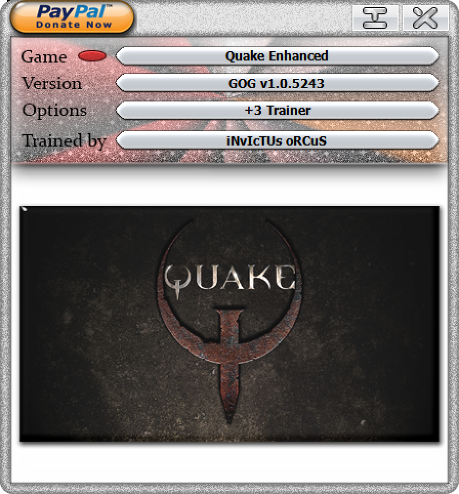 Quake II Enhanced v1.0.5243.0 Trainer +3