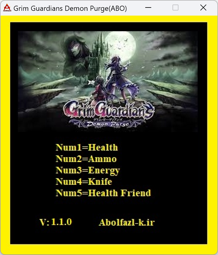 Grim Guardians: Demon Purge v1.1.0 Trainer +5