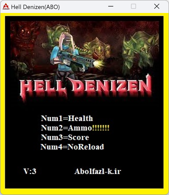 Hell Denizen v3 Trainer +4
