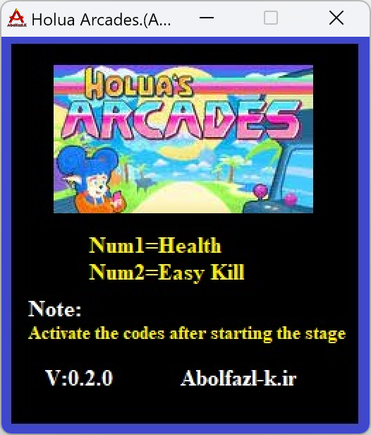 Holua Arcades v0.2.0 Trainer +2