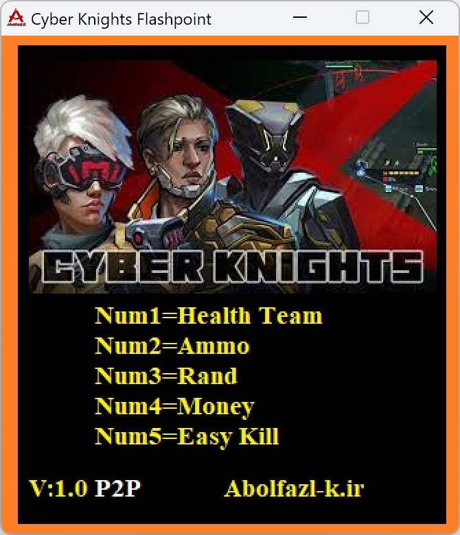 Cyber Knights: Flashpoint Trainer +5