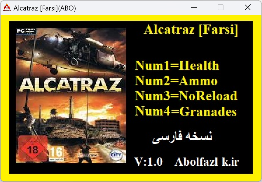 Alcatraz Trainer +4