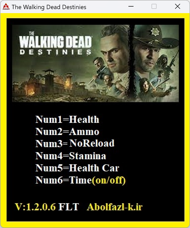 The Walking Dead Destinies v1.2.0.6 Trainer +6