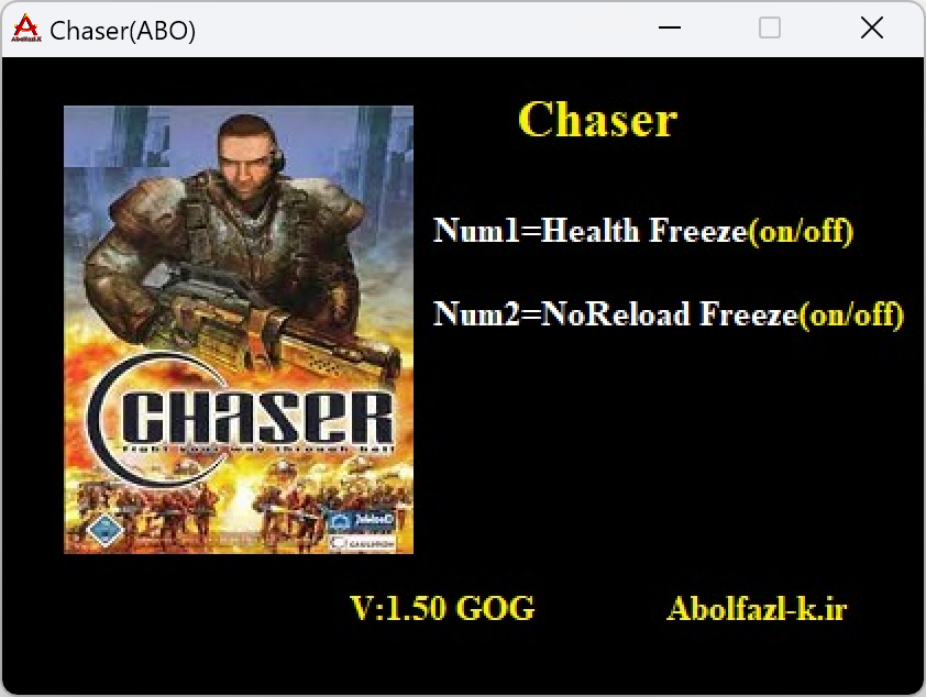 Chaser v1.50 Trainer +2