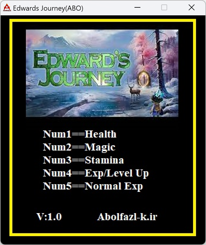 Edward's Journey Trainer +5