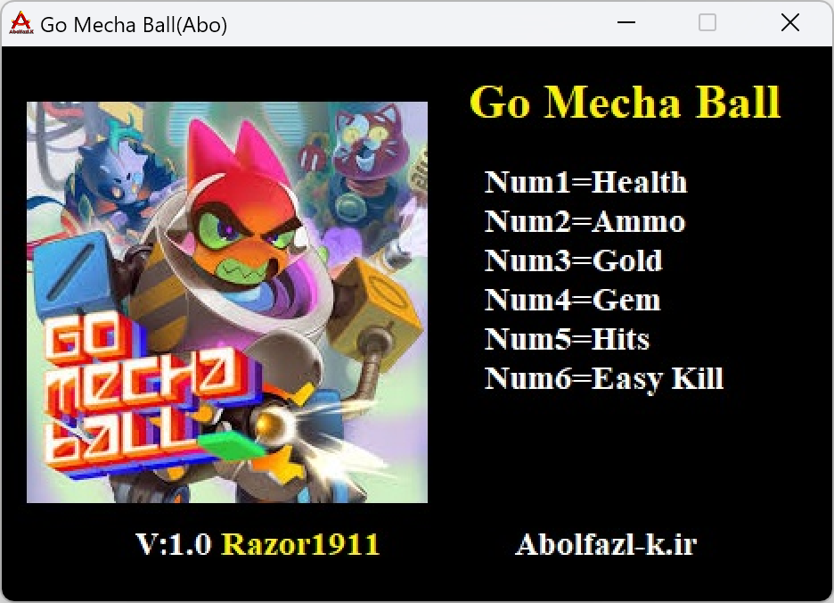 Go Mecha Ball Trainer +6