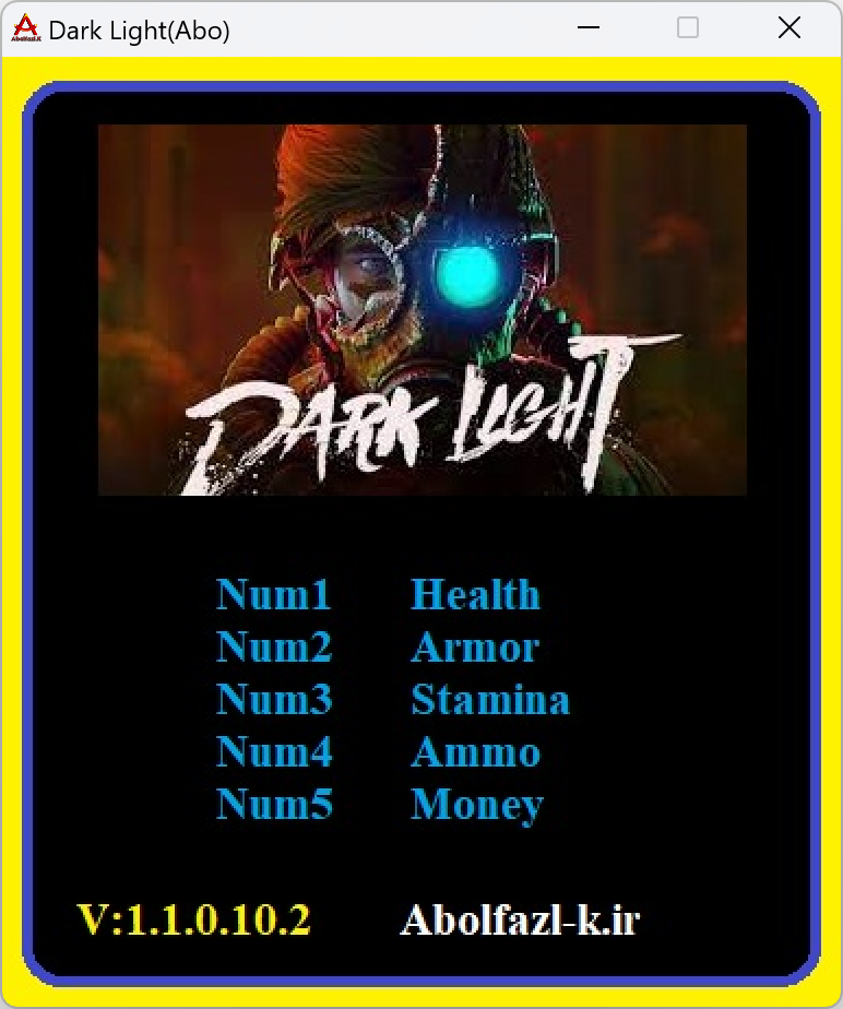 Dark Light v1.1.0.10.2 Trainer +5