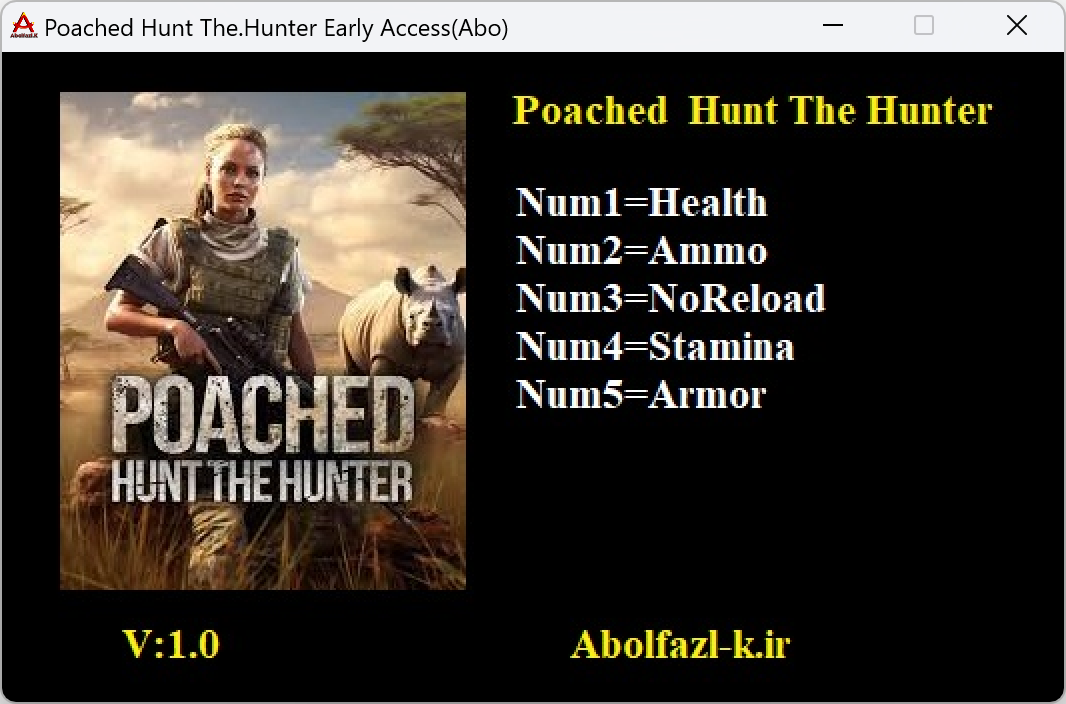 Poached : Hunt The Hunter Trainer +5