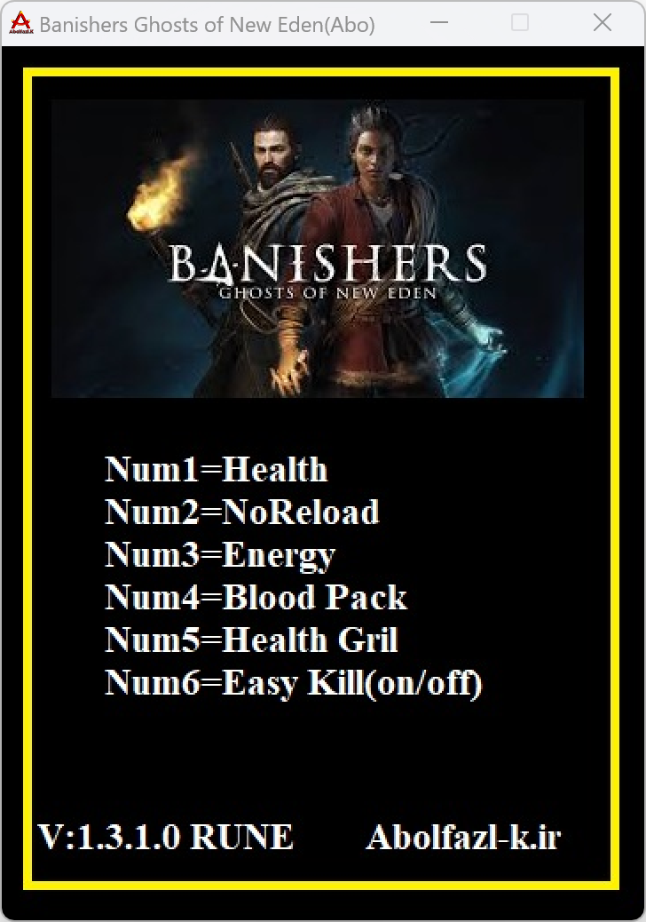 Banishers Ghosts of New Eden v1.3.1.0 Trainer +6