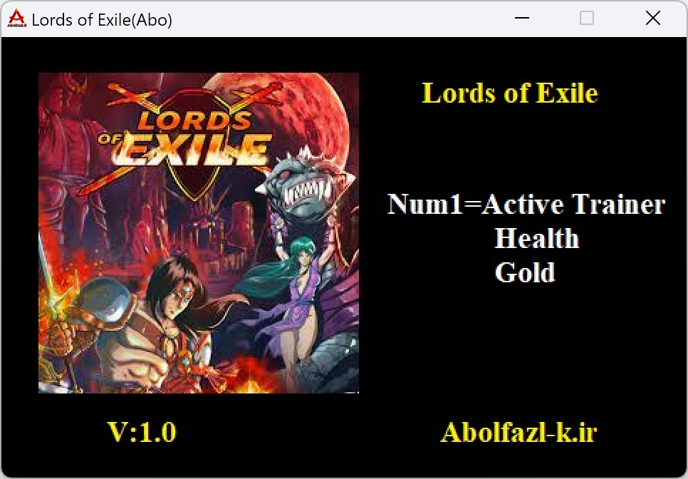 Lords of Exile Trainer +2