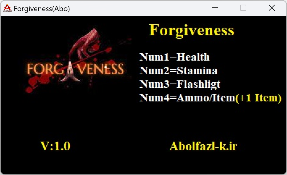 Forgiveness Trainer +4