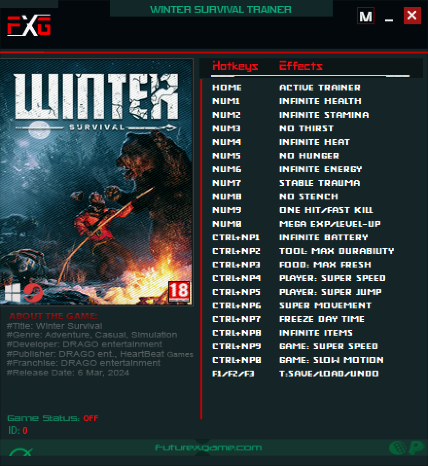 Winter Survival v06.03.2024 Trainer +15