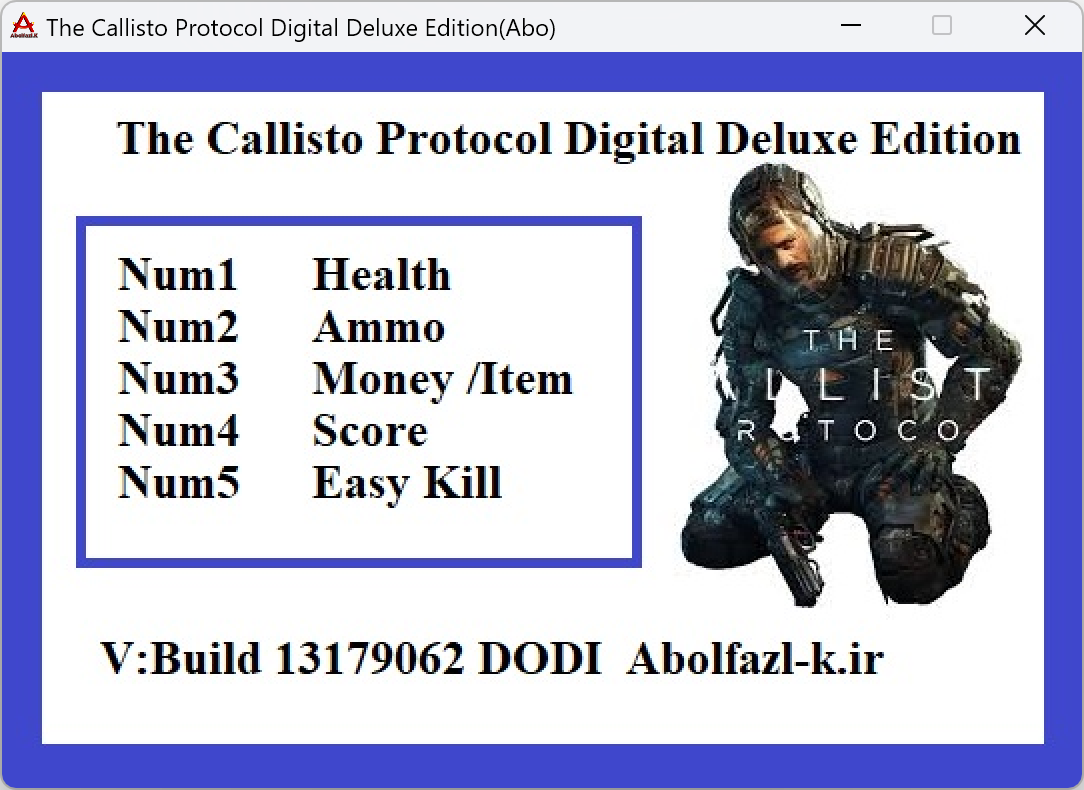 The Callisto Protocol - Digital Deluxe Edition vBuild 13179062 Update 2 Trainer +5